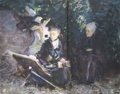 John Singer Sargent In the Generalife (mk18) Norge oil painting art